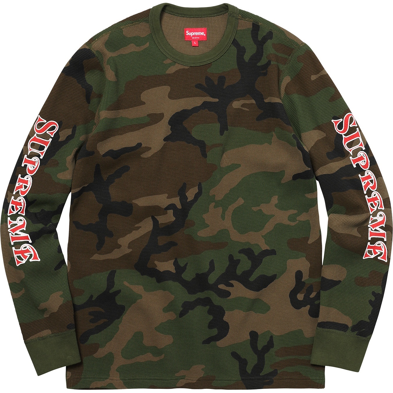 Sleeve Logo Waffle Thermal view 16